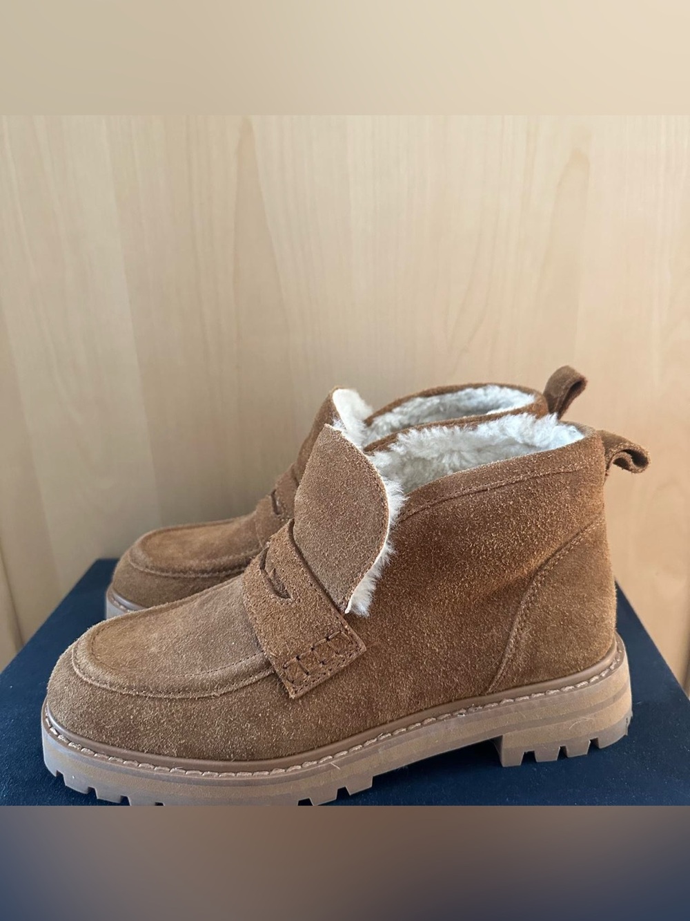 Madewell Ryder Ankle Boots: warm chestnut size 6.